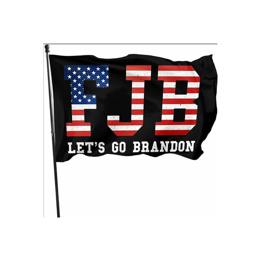 FJB Flag for Man, Let's Go, Jackson, Joe Biden, Donald Trump, Cave Gift, 3x5FT, 2024